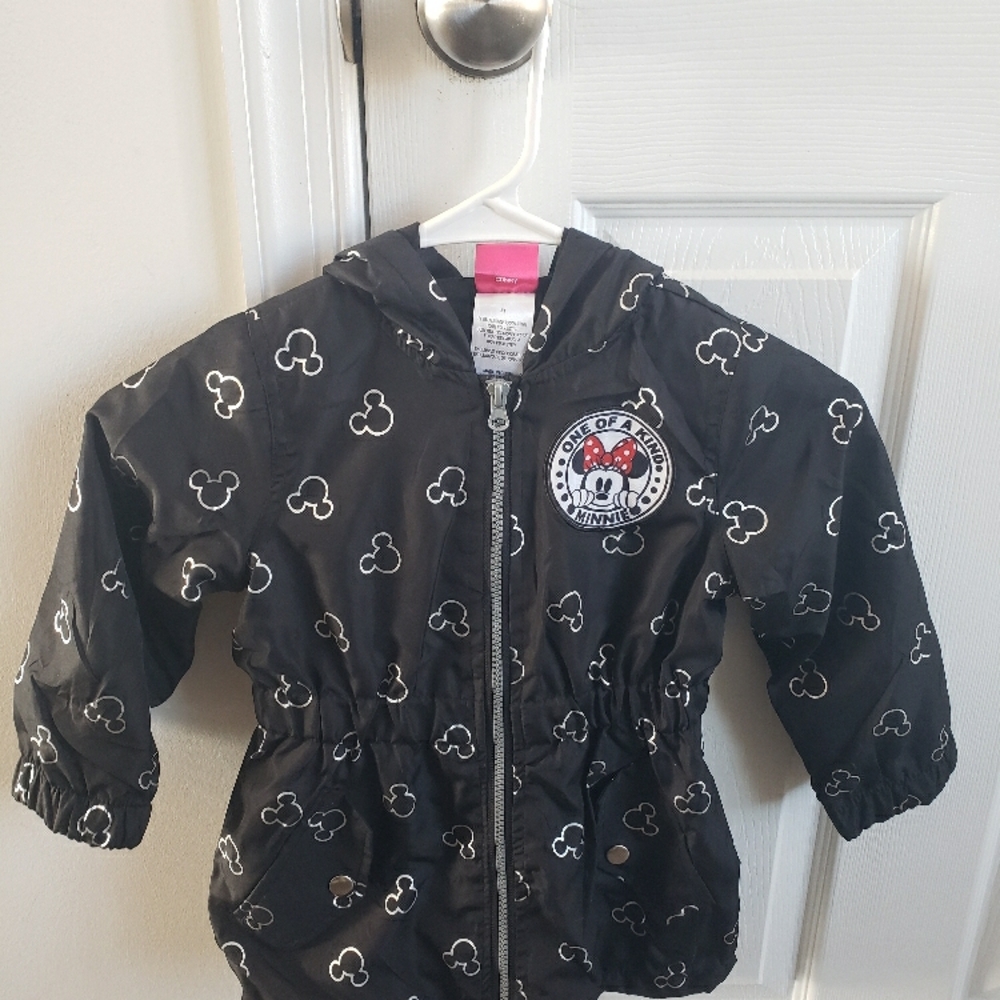 Disney Black Raincoat